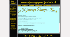 Desktop Screenshot of pandjeshuisnijmegen.nl